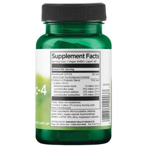 ProBiotic-4 - Probiotikai - 3 mlrd. - N60 - Swanson - Vaistine1.lt