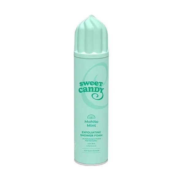 SWEET CANDY Exfoliating Shower Foam Mohito Mint 250 ml. - Kosmetika