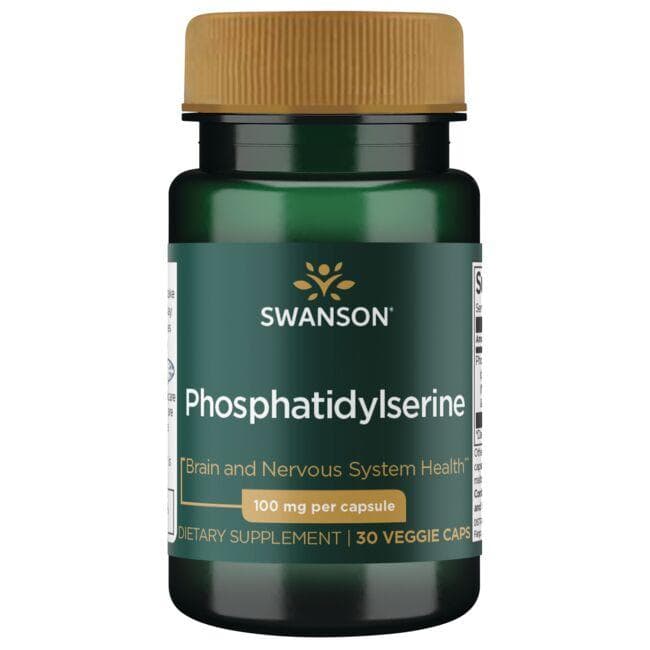 Phosphatidylserine - Nervų sistemai - 100 mg - N30 - Swanson - Vaistine1.lt