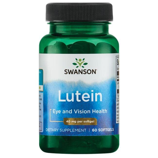 Lutein - Liuteinas - 40 mg - N60 - Swanson - Vaistine1.lt
