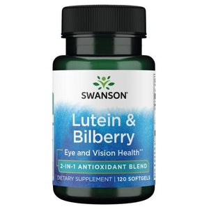 Lutein & Bilberry - Liuteinas ir mėlynės - N120 - Swanson - Vaistine1.lt