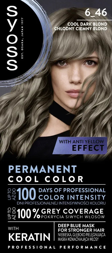 SYOSS Hair dye 6-46 Cool Dark Blonde - Kosmetika