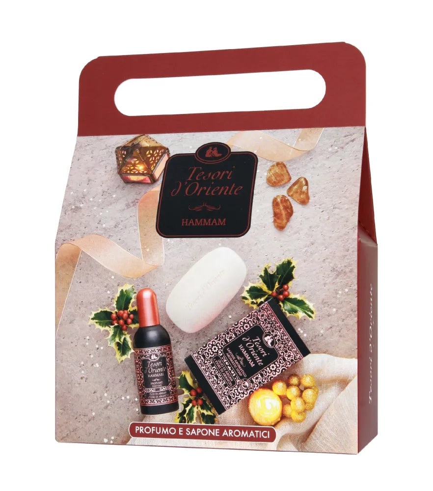 TESORI Hammam Gift Set EDT 100 ml + aromatic soap 125 g - Kosmetika
