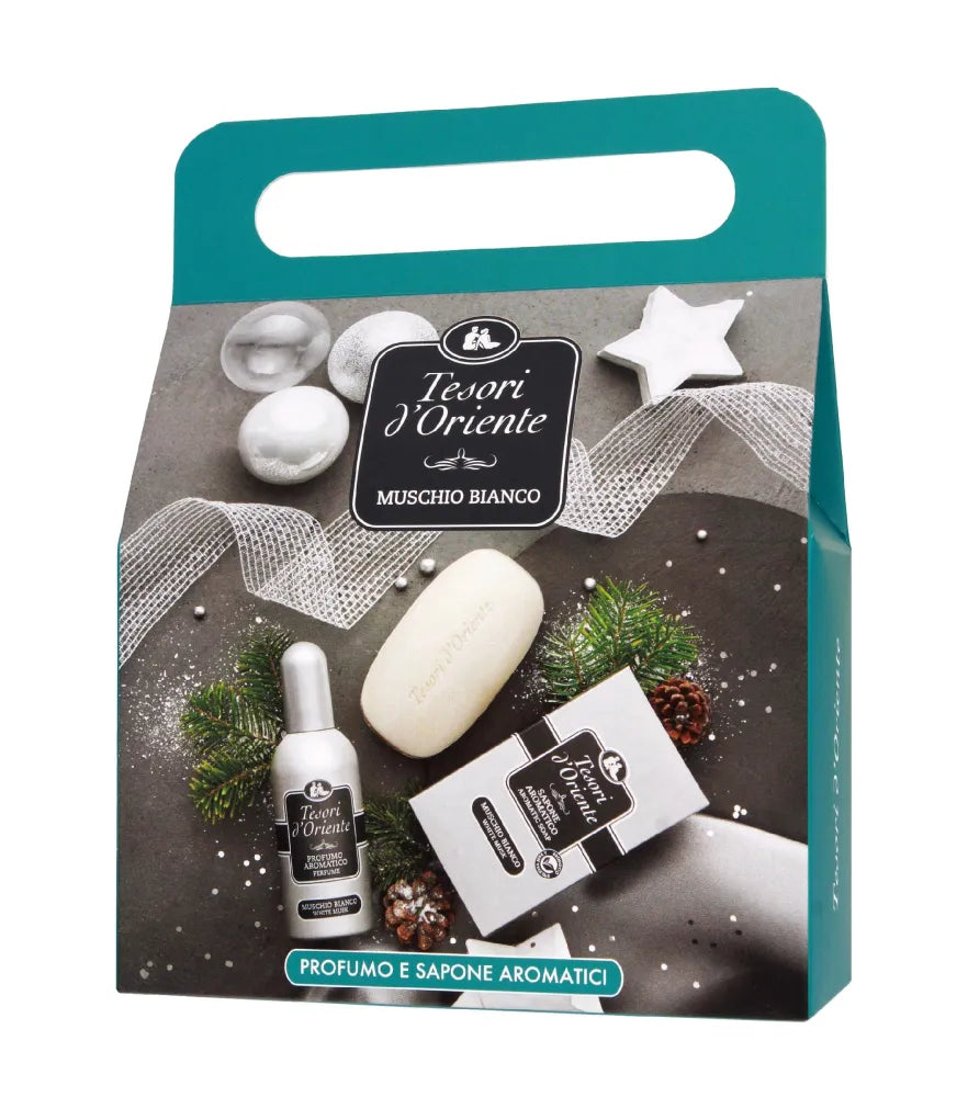 TESORI Muschio Gift Set EDT 100 ml + aromatic soap 125 g - Kosmetika