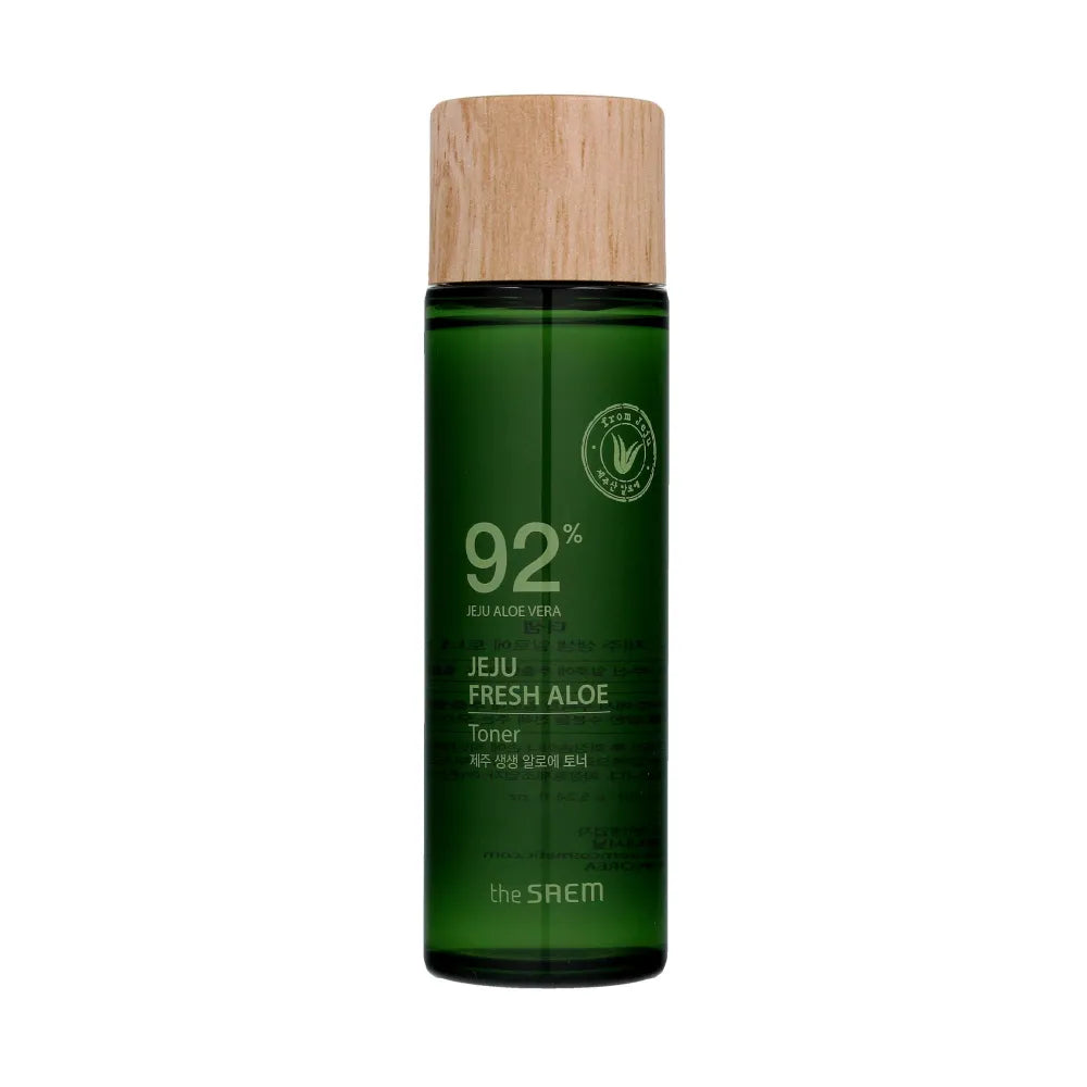 THE SAEM Jeju Fresh Aloe 92% Veido Tonikas 155 ml - Kosmetika
