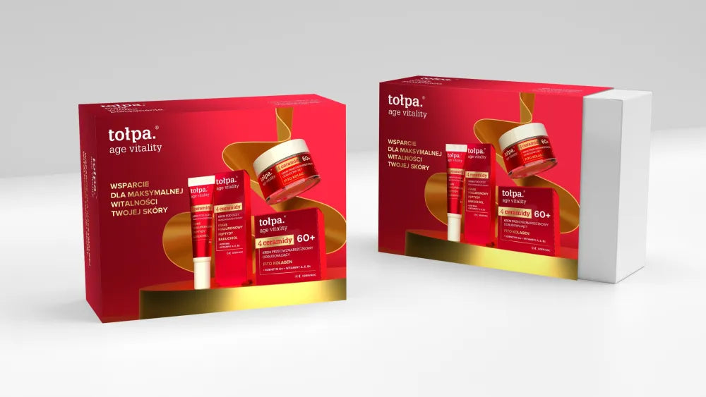 TOŁPA Gift Set 2025 Age vitality 4 ceramides 60+ - Kosmetika