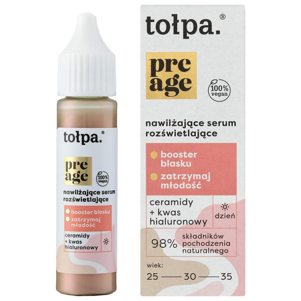 TOŁPA Pre Age Drėkinamasis Šviesinantis Serumas Dienai 20 ml - Kosmetika
