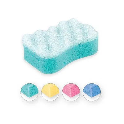Top Choice Bath sponge ’butterfly’ 4 spalvų mišinys 30406 - Higiena