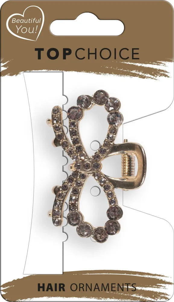 TOP CHOICE Hair Buckle - Zircons - Kosmetika