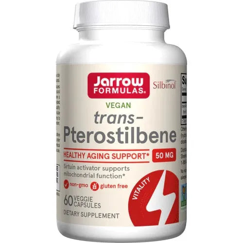 trans-Pterostilbene 50mg - 60 vcaps - Jarrow Formulas - Papildai