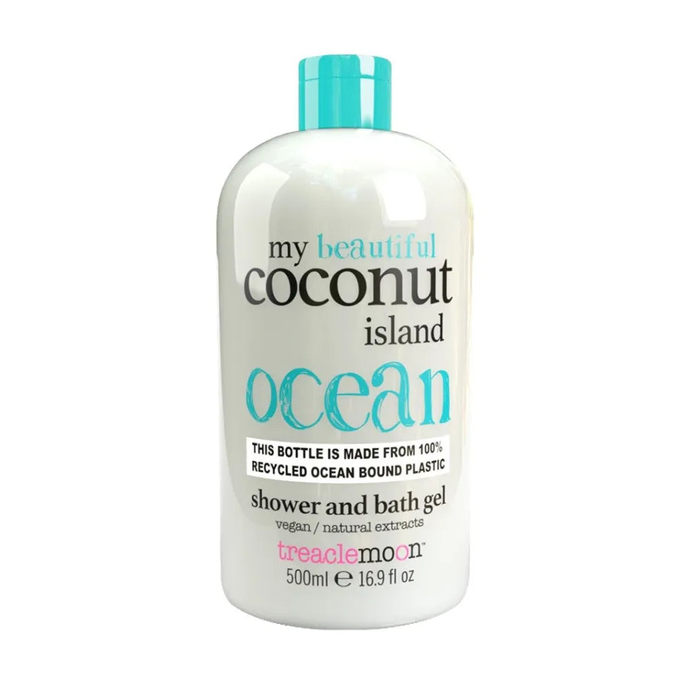 TREACLEMOON My Coconut Island Dušo Gelis ir Vonios Ocean 500ml - Kosmetika