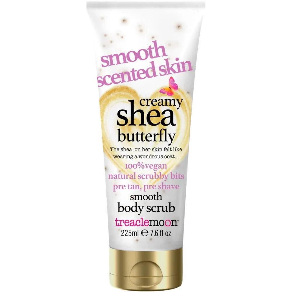TREACLEMOON Shea Butterfly Švelninantis kūno šveitiklis 225 ml - Kosmetika