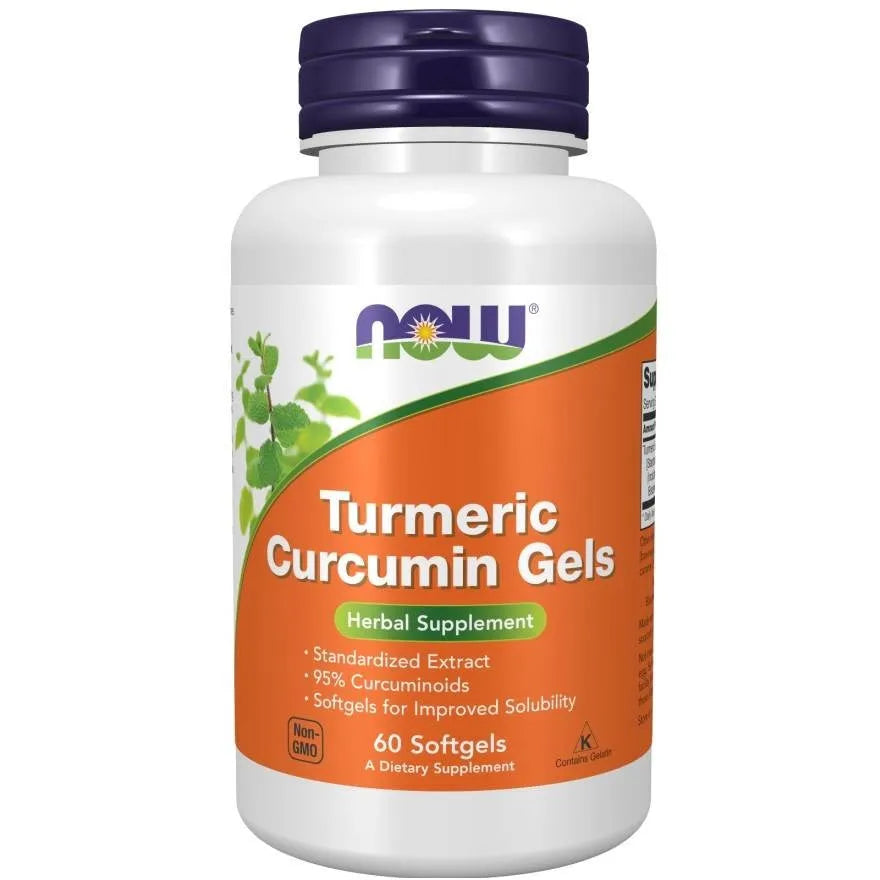 Turmeric Curcumin - 60 softgels - NOW Foods - Papildai
