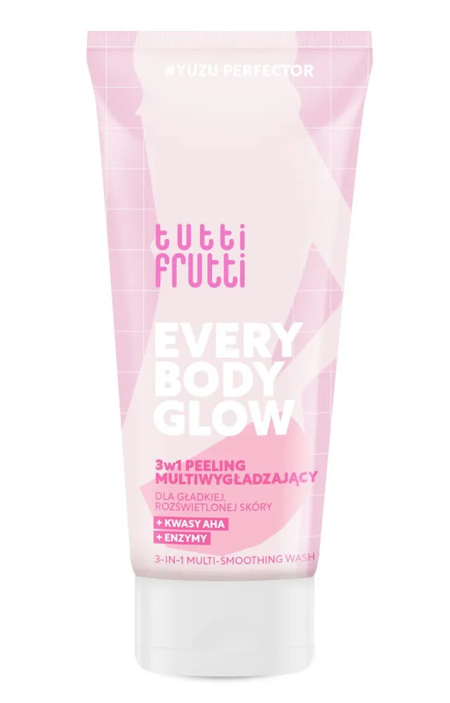 TUTTI FRUTTI Everybody Glow 3-in-1 Multi-Smoothing Peeling 200 ml. - Kosmetika