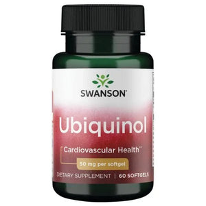 Ubiquinol - 50 mg - N60 - Swanson - Papildai
