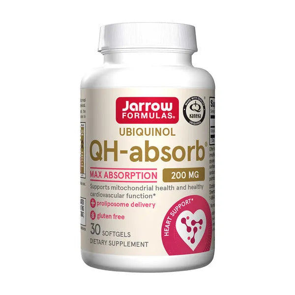 Ubiquinol QH-absorb 200mg - 30 softgels - Jarrow Formulas - Papildai