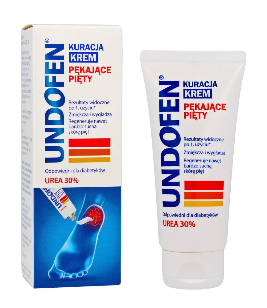 Undofen Cream-Cure for cracked heels - 30% Urea 50ml - Kosmetika