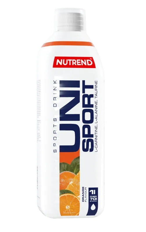 Unisport Orange - 1000 ml - Nutrend - Sporto papildai