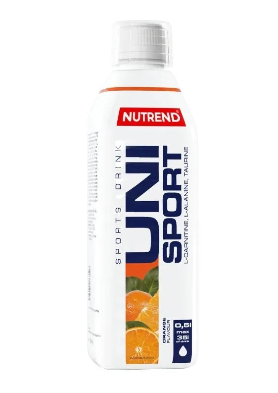 Unisport Orange - 500 ml - Nutrend - Sporto papildai