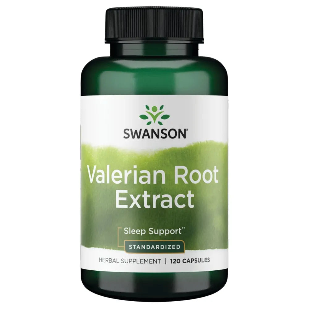 Valerian Root Extract - Standardized 120 CAPS - Swanson - Papildai