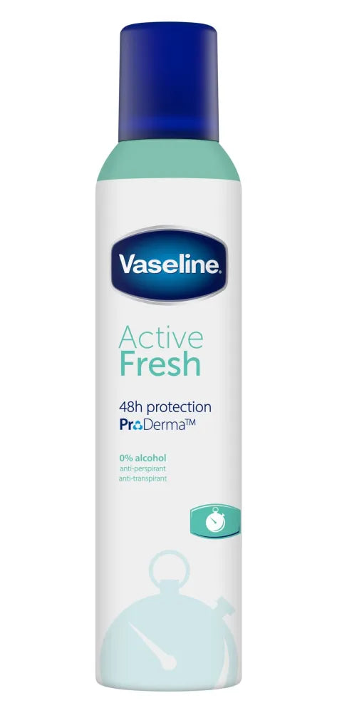 VASELINE Active Fresh Antiperspirant for women 250 ml - Higiena