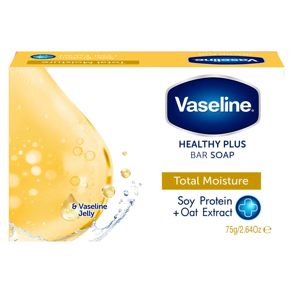 VASELINE Total Moisture Bar Soap with 75 g - Higiena