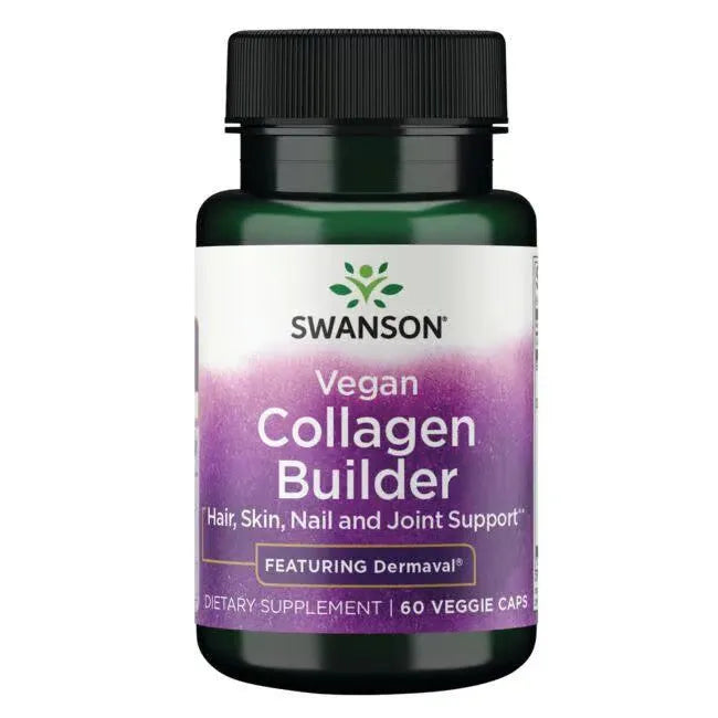 Vegan Collagen Builder - N60 - Veganiška kolageno gamyba - Swanson - Papildai