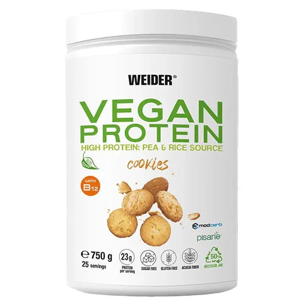 Vegan Protein Cookies - 750g - Weider - Sporto papildai