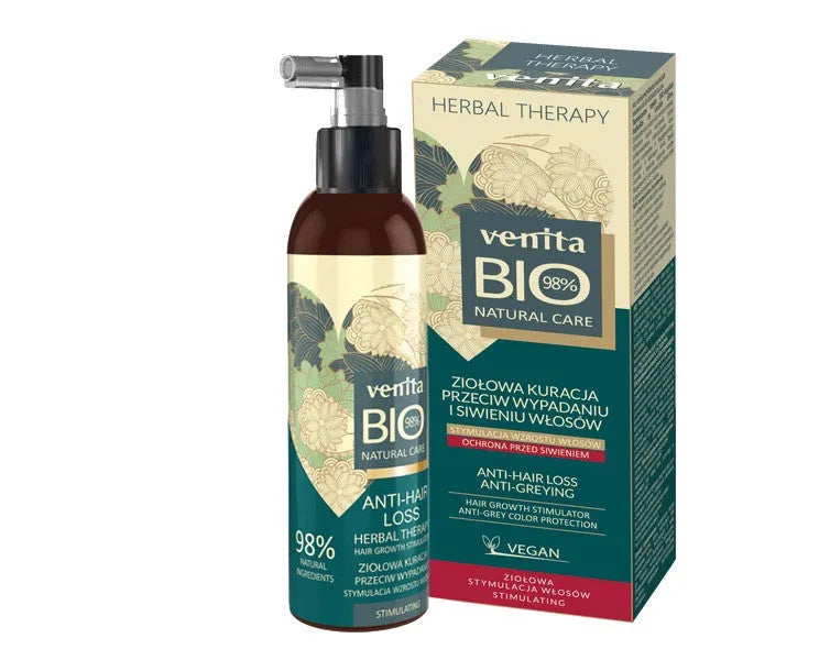 VENITA BIO PLAUKŲ PRIEŽIŪROS PRIEMONĖ PRIEŠ IŠKRIETIMĄ - Kosmetika