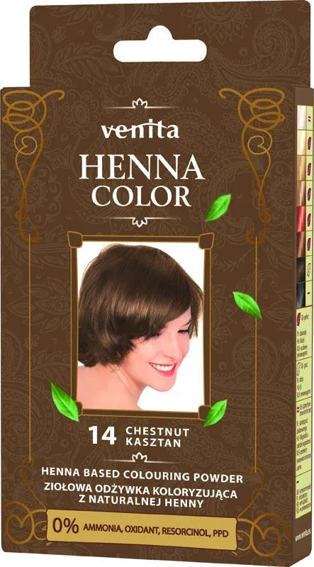 VENITA HENNA 14 RUDAS SACHET 25G - Kosmetika