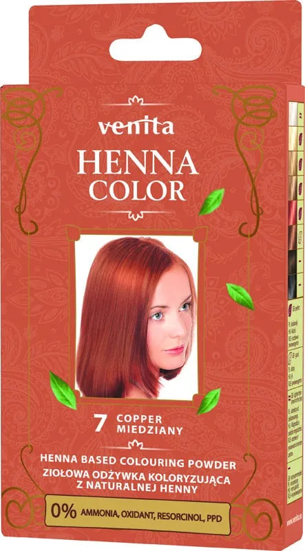 VENITA.HENNA.-.7-.MIEDZIANY - Kosmetika