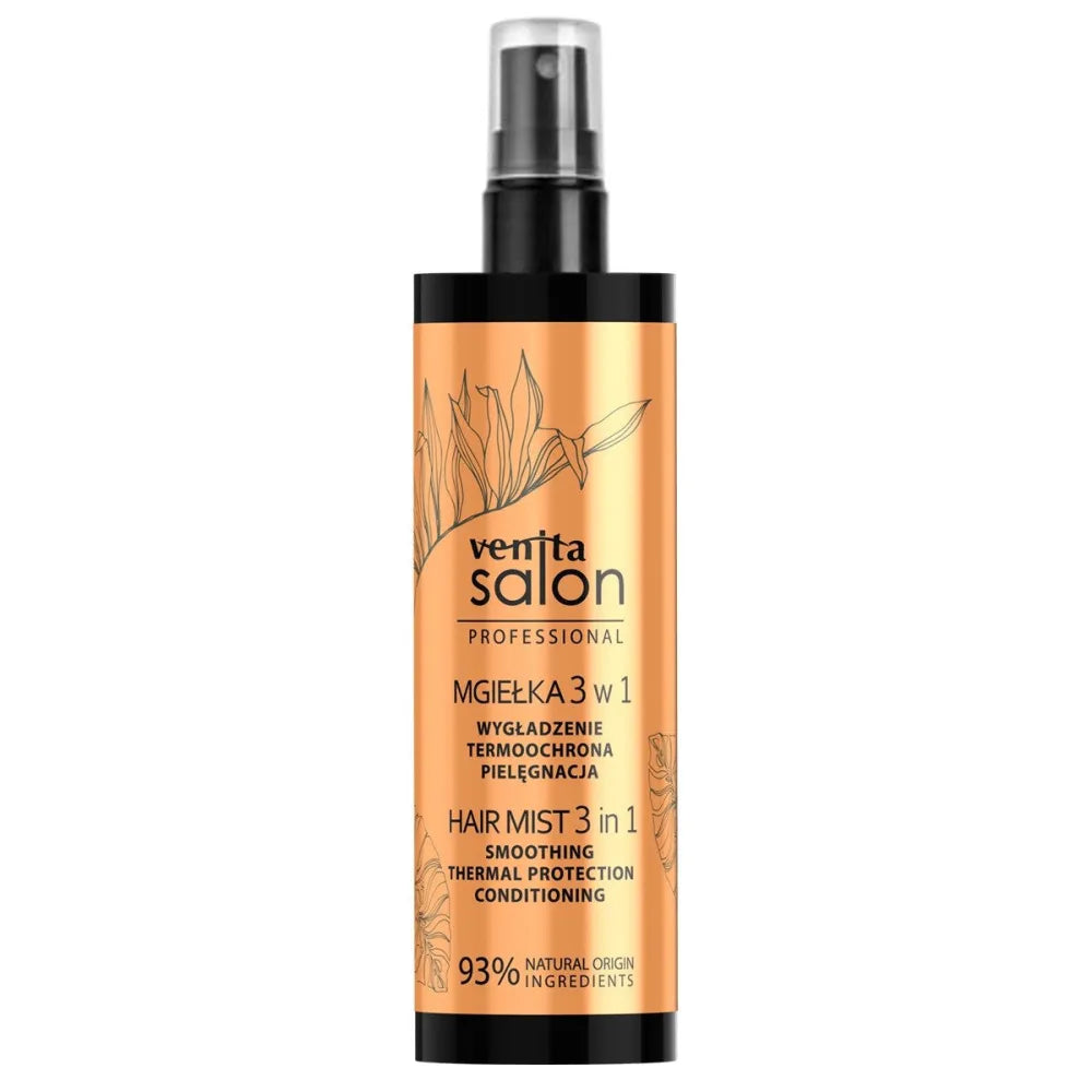 VENITA SALON 3-in-1 Purškiklis Švelnumui šiluminė apsauga priežiūra 200 ml - Kosmetika