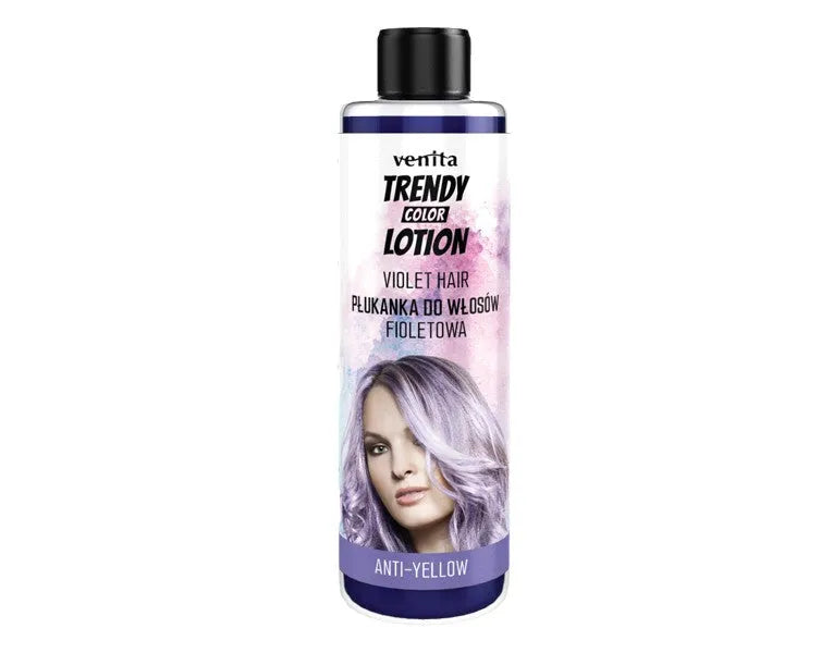 VENITA Trendy Color Lotion Hair Rinse anti-yellow - Violetinė 200ml - Kosmetika