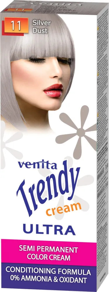 VENITA Trendy Kremas Tonikas plaukams nr. 11 sidabro dulkės 75 ml - Kosmetika