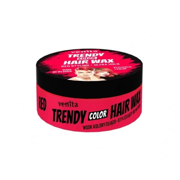 VENITA TRENDY WAX SPALVA RAUDONA - Kosmetika