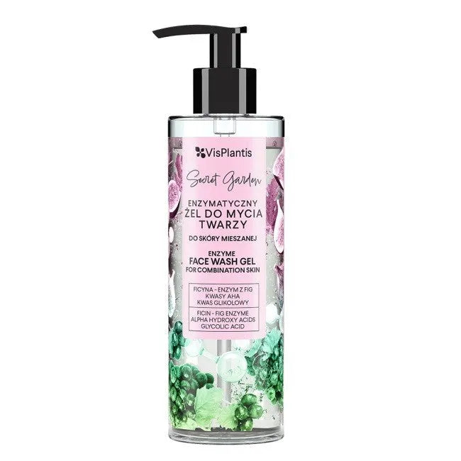 VIS PLANTIS Secret Garden Enzimatinis Veido Valymo Gelis 200 ml - Kosmetika