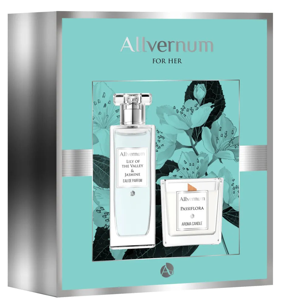 VISAS RINKINYS SAINT Edt Lilly & Jasmine + Passiflo žvakė - Kosmetika