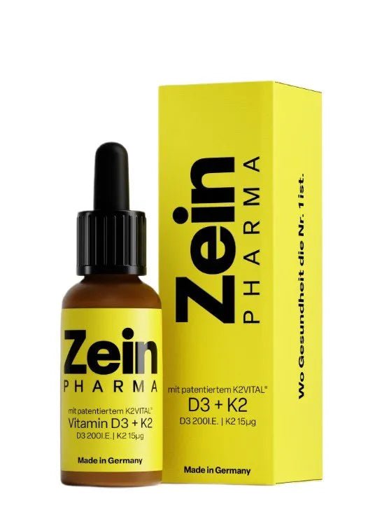 Vitamin D3 + K2 - 20 ml - Zein Pharma - Papildai