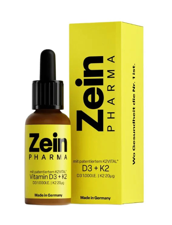Vitamin D3 + K2 - 25 ml - Zein Pharma - Papildai