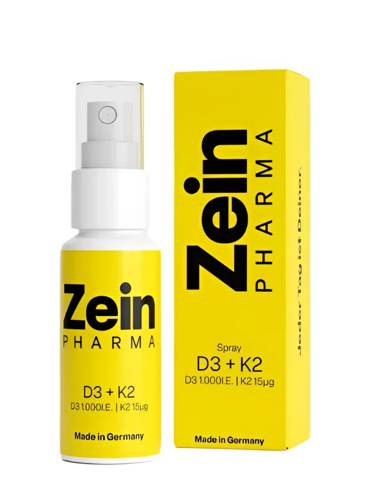 Vitamin D3 + K2 Spray Peppermint - 25 ml - Zein Pharma - Papildai