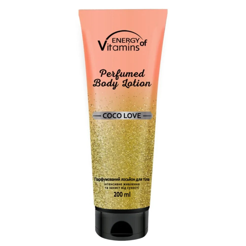 VITAMINŲ ENERGIJA Kvepiantis kūno losjonas - Coco Love 200 ml - Kosmetika