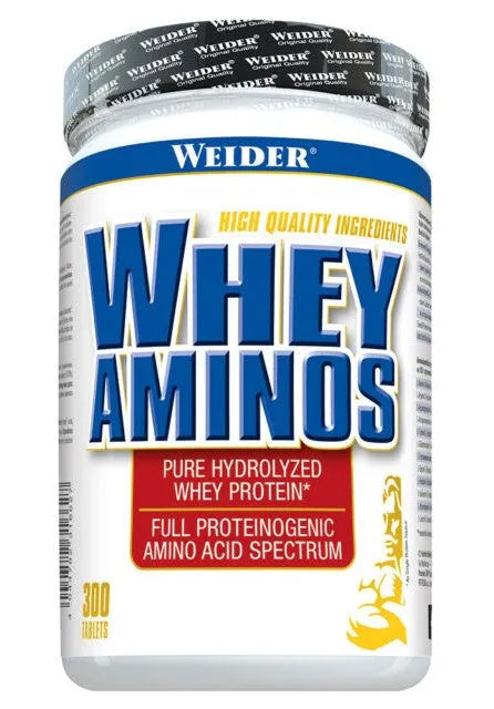 Whey Aminos - 300 tablets - Weider - Sporto papildai