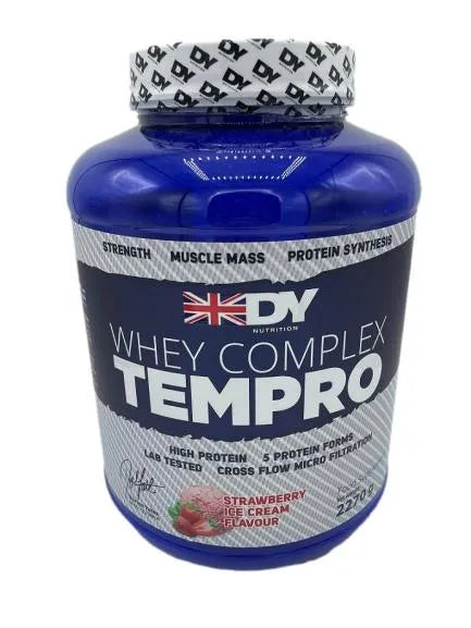 Whey Complex Tempro Strawberry - 2270g - Dorian Yates - Sporto papildai