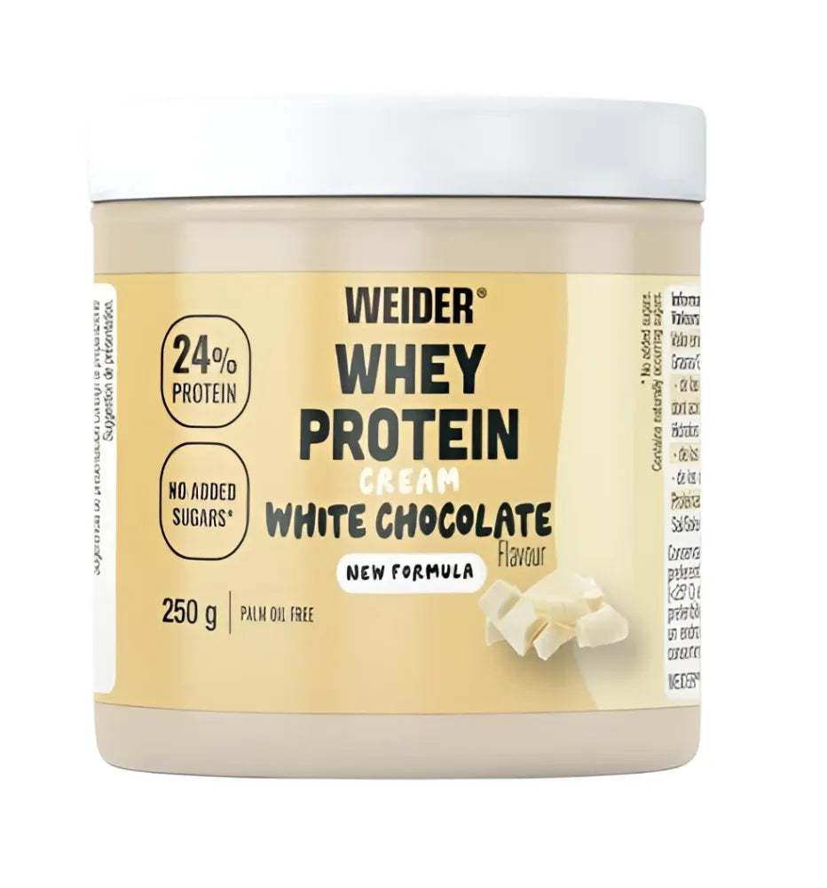 Whey Protein Cream White Chocolate - 250g - Weider - Sporto papildai