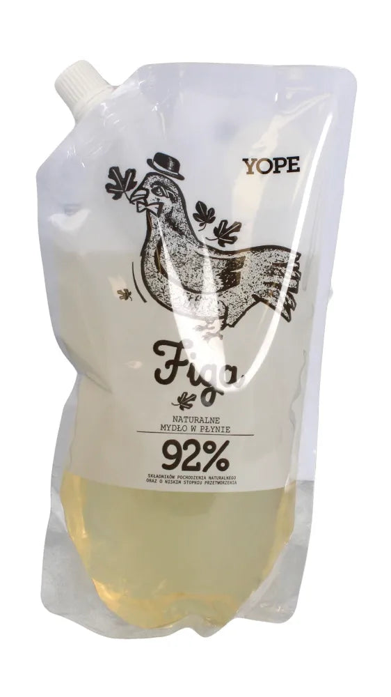 YOPE FIGA Doypack skystas muilas 500ml - Kosmetika