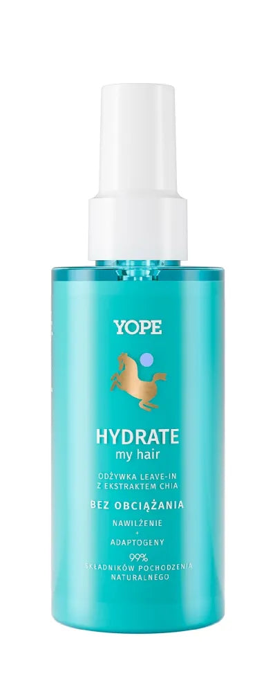 YOPE HYDRATE Leave-In Conditioner sausiems plaukams 250ml - Kosmetika