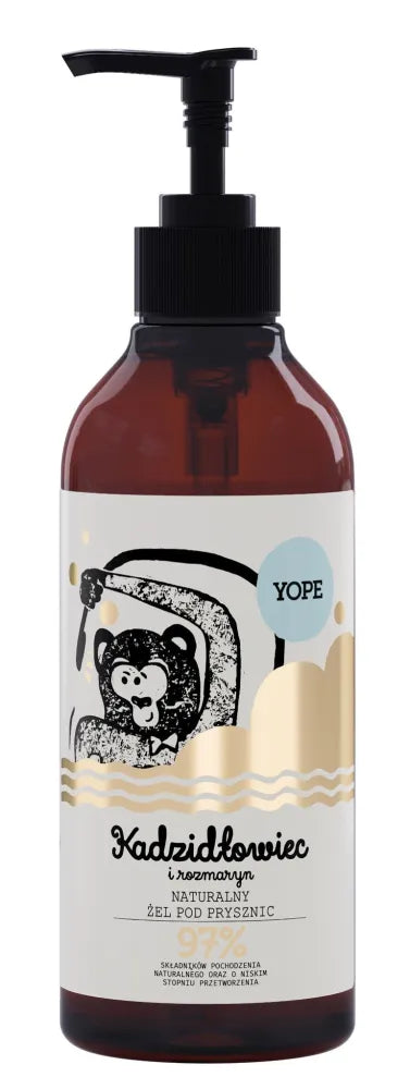 YOPE Incense Shower Gel PAO 400ml - Kosmetika