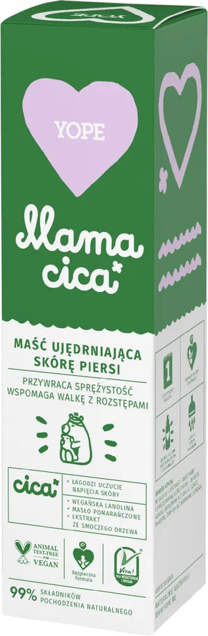 YOPE Mama Cica Krūtinės odos stangrinamasis tepalas 100ml - Kosmetika