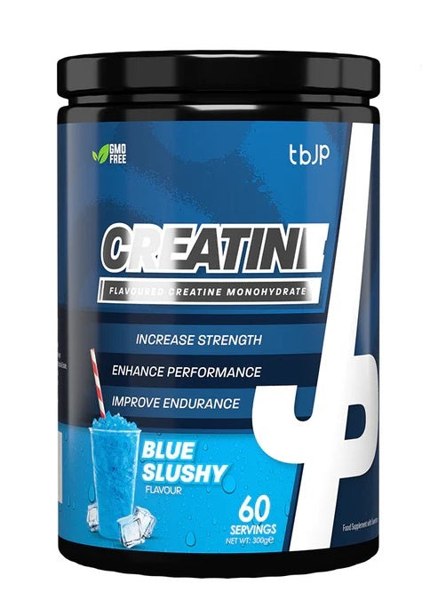 Creatine, Blue Slushy (Tub) - 300g - Trained by JP