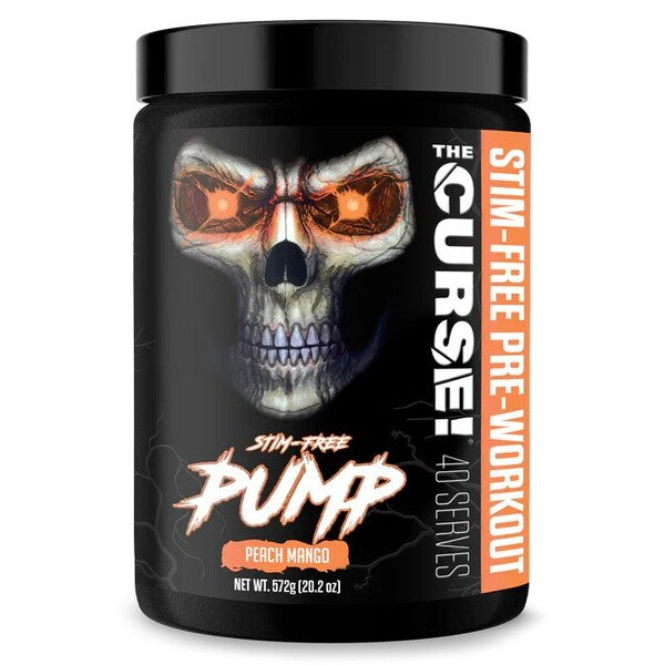 The Curse! Stim-Free Pump, Peach Mango - 572g - JNX Sports